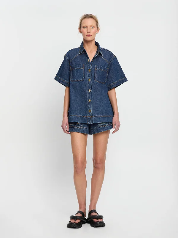 Paloma Shirt - Indigo