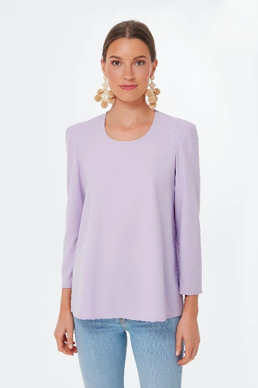 Lavender Bedford Top