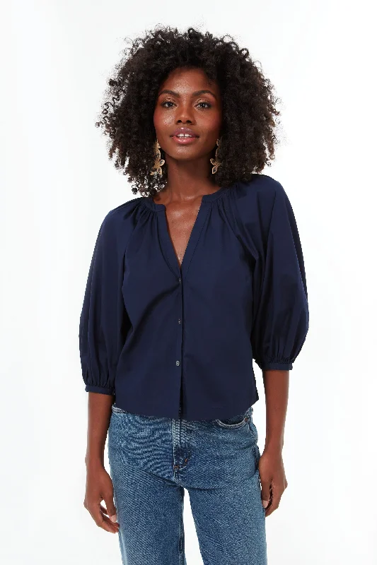 Navy New Dill Top