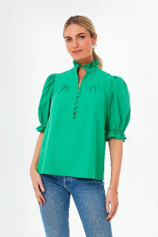 Dunmore Green Selena Blouse