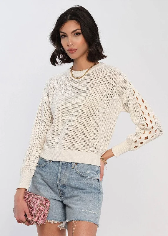 Avila Sweater - Eggshell