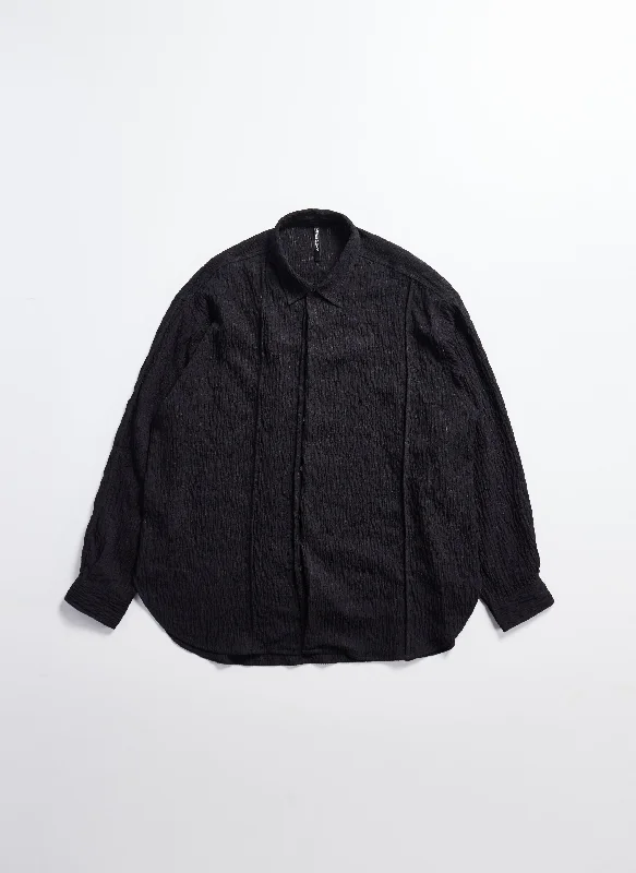 Rayon Nylon Distort Lace Shirt