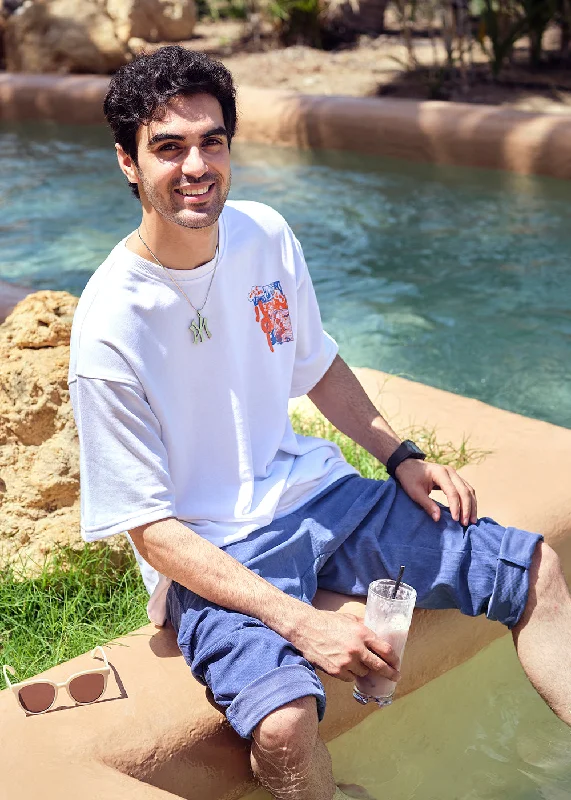 Pure White Oversized T-shirt