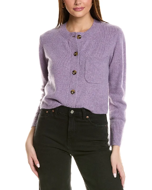 Design History Patch Pocket Cashmere Cardigan