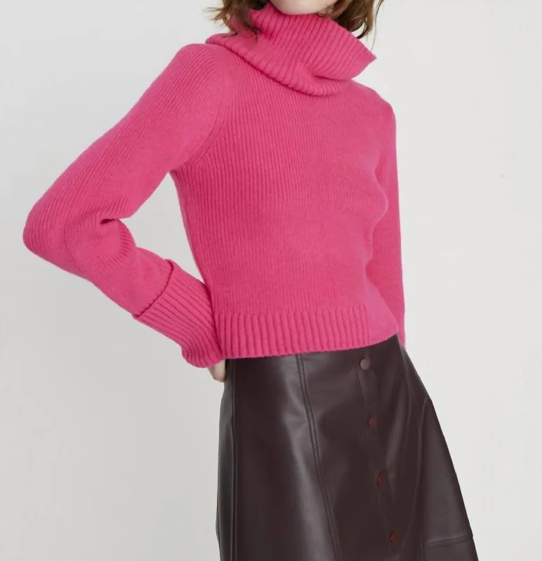 Donna Sweater In Fuchsia