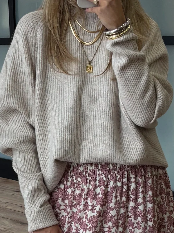 Dublin Dolman Sweater | Oatmeal | +Plus Available