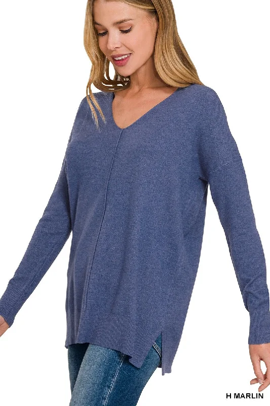 Cozy Front Seam Sweater