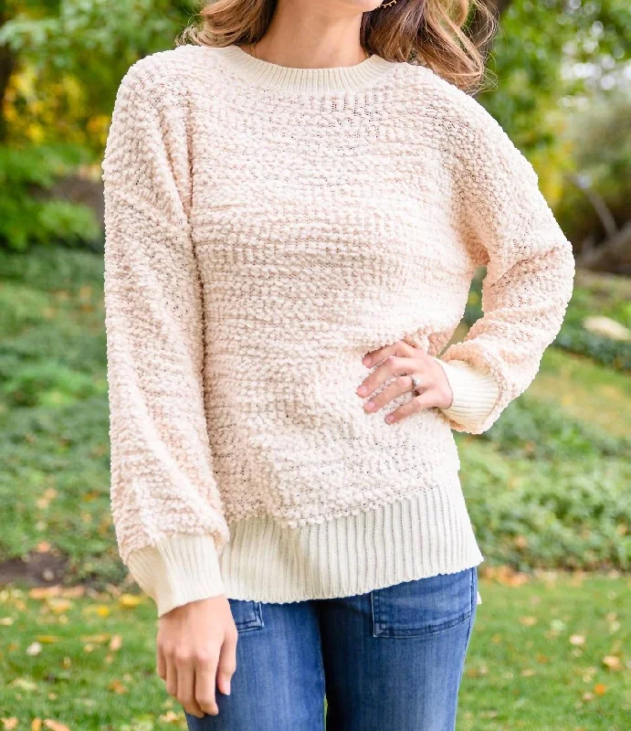 Monaco Sweater In Ivory