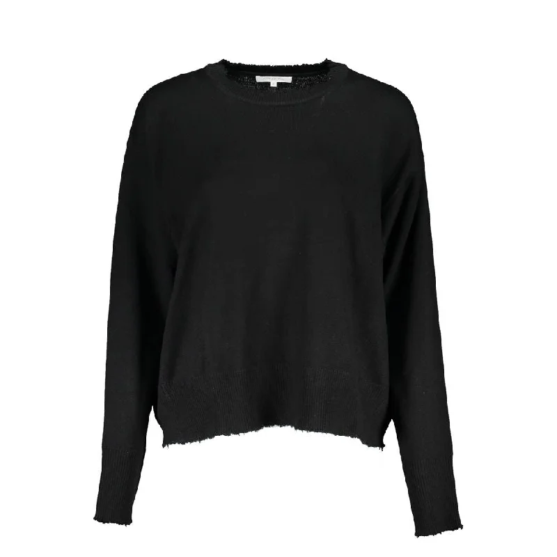 Patrizia Pepe Elegant Long Sleeved Crew Neck Women's Sweater