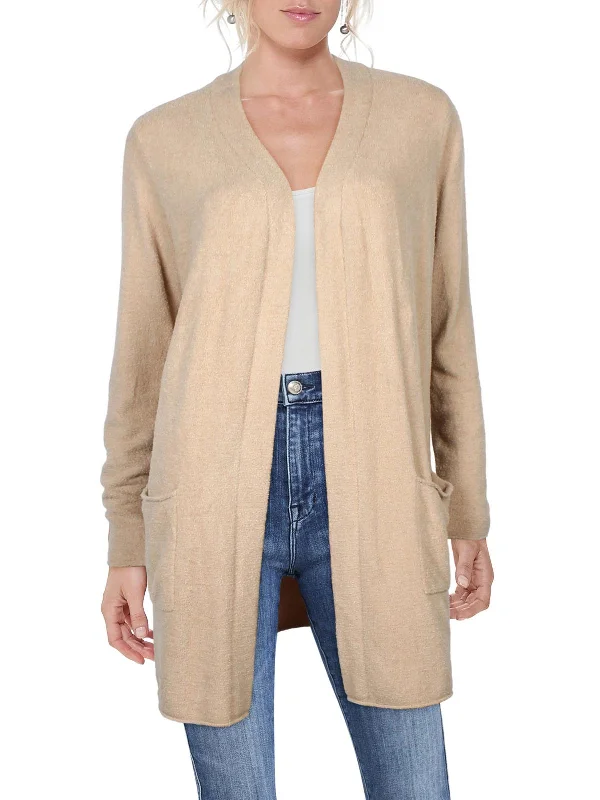 Womens Open Front Duster Cardigan Sweater