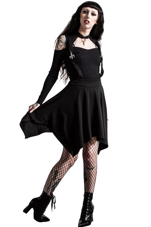 Killstar Aggie Suspender Skirt