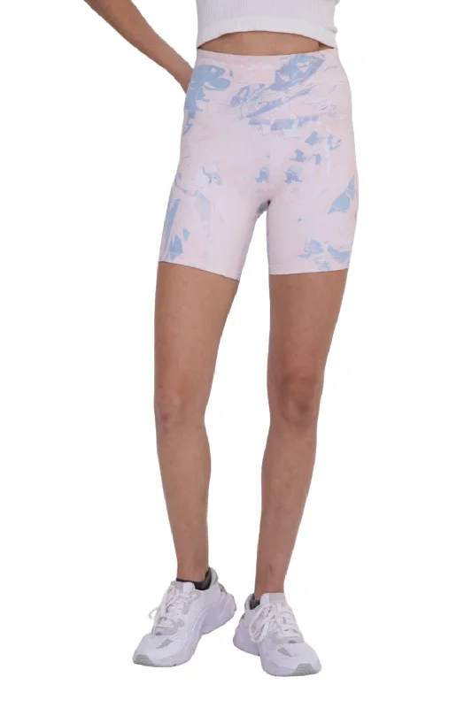 Mono B Cotton Candy High-Waist Bike Shorts APH-B0264