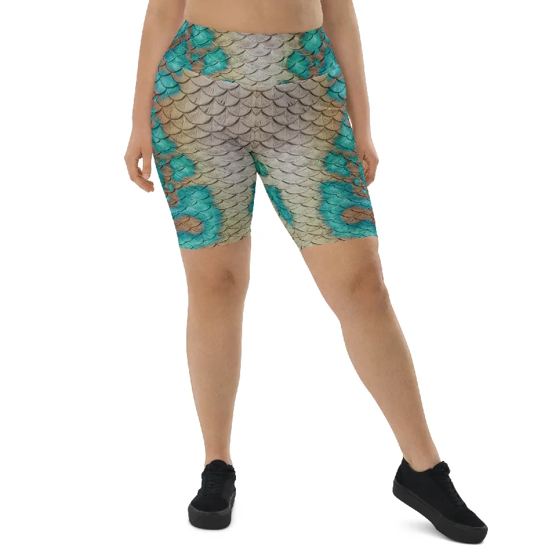 Queen Conch Bike Shorts