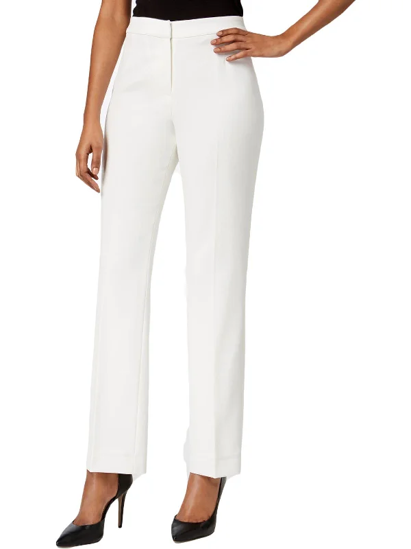 Kate Womens Classic Fit Straight Leg Dress Pants